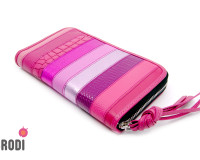 Wallet FLORA Pink Stripes