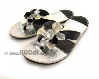 Flip-flops Rozi Silver and Black